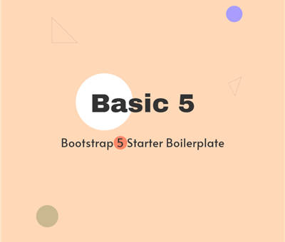 Bootstrap 5 Boilerplate with Gulp